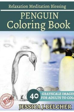 Cover of PENGUIN Coloring book for Adults Relaxation Meditation Blessing