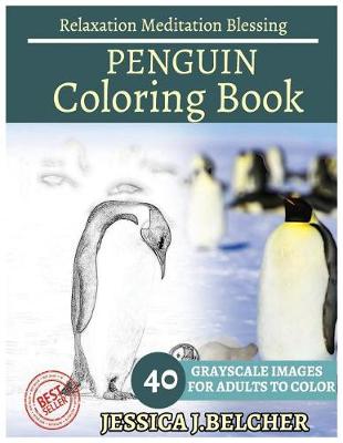 Book cover for PENGUIN Coloring book for Adults Relaxation Meditation Blessing