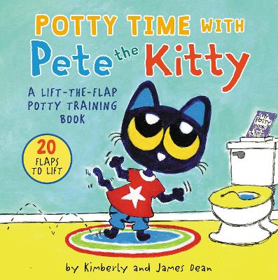 Book cover for Potty Time with Pete the Kitty
