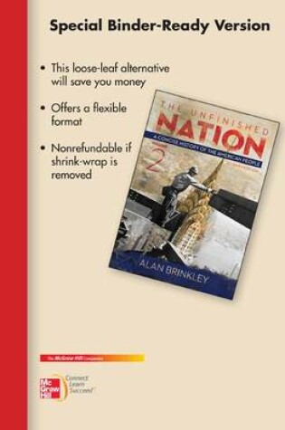 Cover of Looseleaf for Unfinished Nation: A Concise History, Vol II