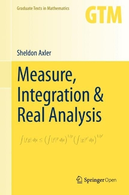 Cover of Measure, Integration & Real Analysis