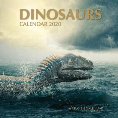 Book cover for Dinosaurs Calendar 2020