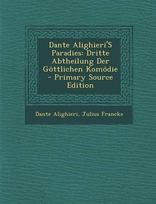 Book cover for Dante Alighieri's Paradies