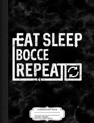 Book cover for Eat Sleep Bocce