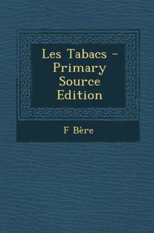 Cover of Les Tabacs