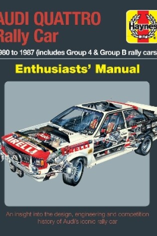 Cover of Audi Quattro Rally Car Enthusiasts' Manual