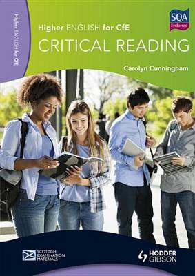 Book cover for Higher English for CfE: Critical Reading