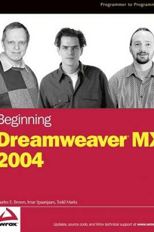 Cover of Beginning Dreamweaver MX 2004