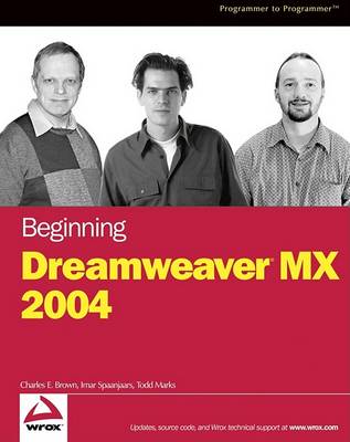 Book cover for Beginning Dreamweaver MX 2004