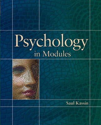 Book cover for Psychology in Modules