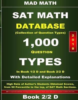 Book cover for 2018 New SAT Math Book 2-2 D Database