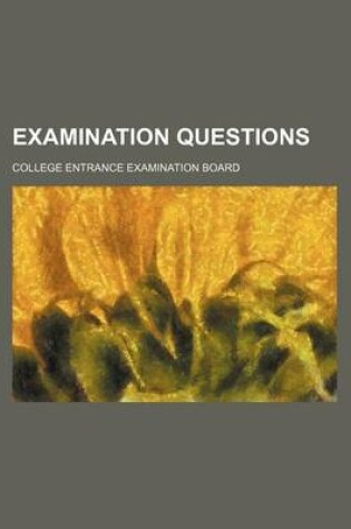 Cover of Examination Questions