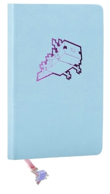Cover of Minecraft: Axolotl Journal with Ribbon Charm