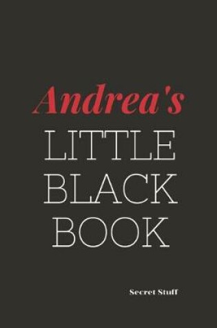 Cover of Andrea's Little Black Book.