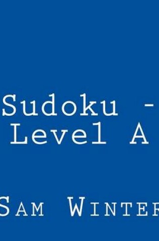 Cover of Sudoku - Level A