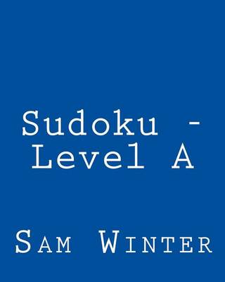 Book cover for Sudoku - Level A