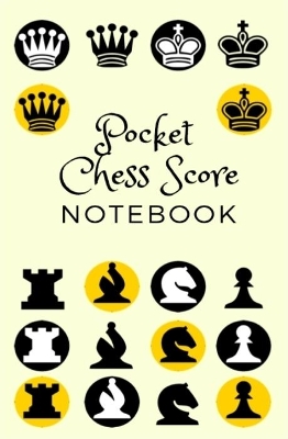 Book cover for Pocket Chess Score Notebook