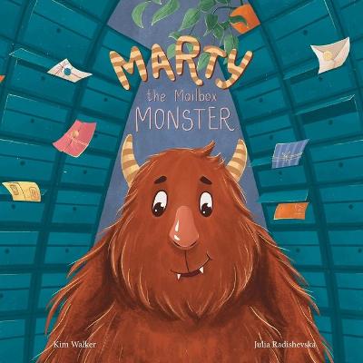 Book cover for Marty the Mailbox Monster