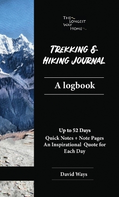 Book cover for Trekking and Hiking Journal