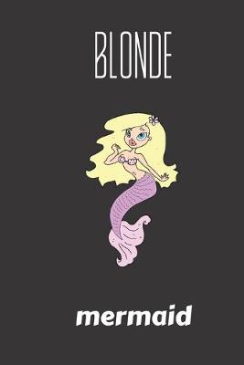 Book cover for blonde mermaid