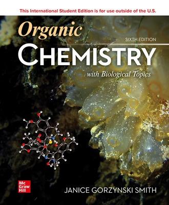 Book cover for ISE Organic Chemistry with Biological Topics