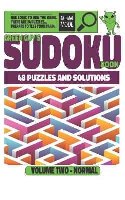 Book cover for Green Guy's Sudoku Puzzles - Normal