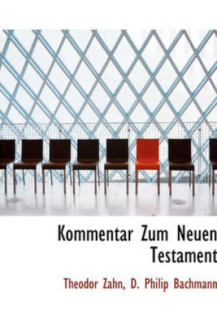 Cover of Kommentar Zum Neuen Testament