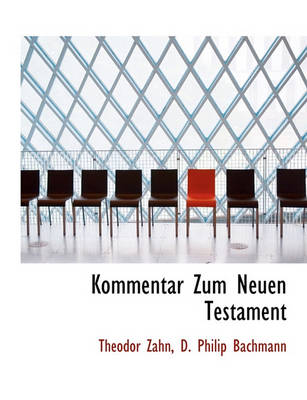 Book cover for Kommentar Zum Neuen Testament