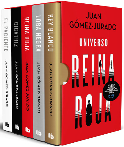 Book cover for Estuche Universo Reina Roja / Red Queen Universe Boxed Set