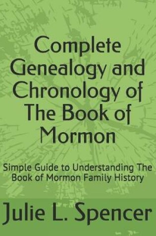 Cover of Complete Genealogy and Chronology of The Book of Mormon