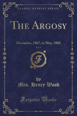 Book cover for The Argosy, Vol. 5