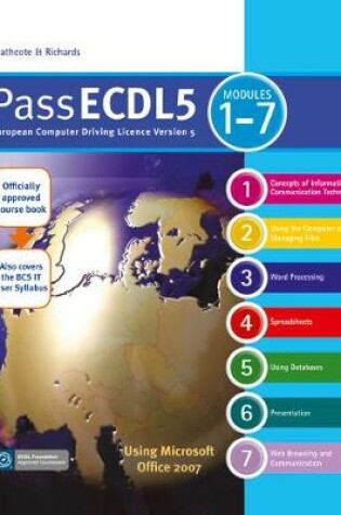 Cover of Pass ECDL 5 Units 1-7