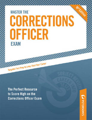 Cover of Master the Corrections Officer Exam