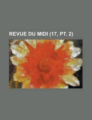 Book cover for Revue Du MIDI (17, PT. 2)