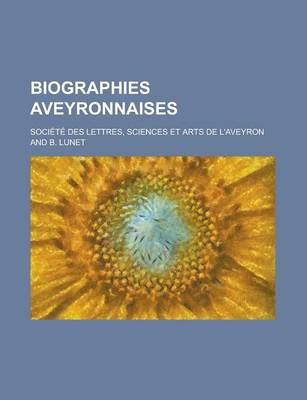 Book cover for Biographies Aveyronnaises