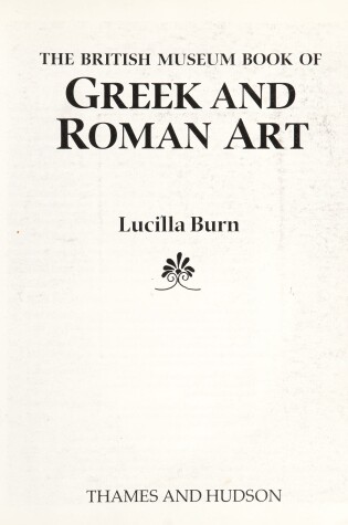 Cover of The British Museum Book of Greek and Roman Art