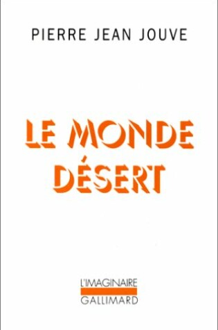 Cover of Le monde desert