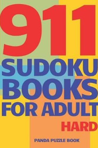 Cover of 911 Sudoku Books For Adults Hard