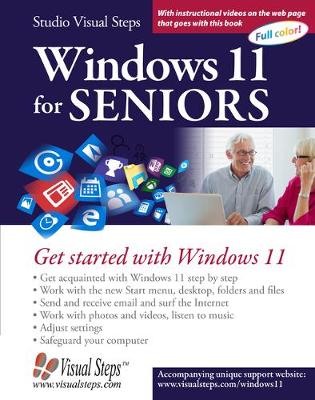 Book cover for Windows 11 for Seniors