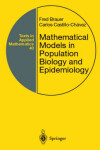 Book cover for Mathematical Models in Population Biology and Epidemiology