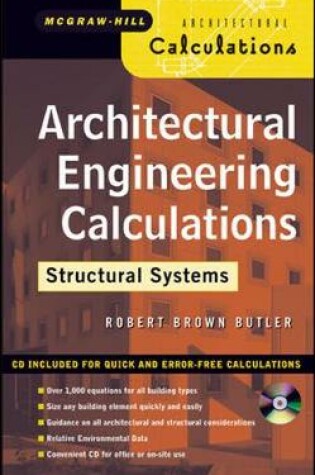Cover of Architectural Engineering Design: Structural Systems