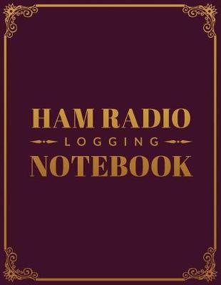 Book cover for Ham Radio Logging Notebook