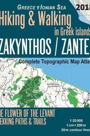 Cover of Zakynthos / Zante Complete Topographic Map Atlas 1