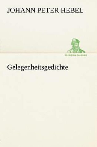 Cover of Gelegenheitsgedichte