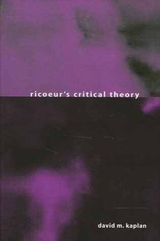 Cover of Ricoeur's Critical Theory