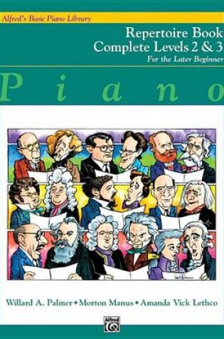 Cover of Alfred's Basic Piano Library Repertoire Book 2-3