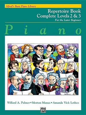 Book cover for Alfred's Basic Piano Library Repertoire Book 2-3