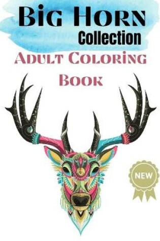 Cover of BIG HORN Collection Adult Coloring Book