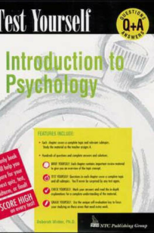 Cover of Introduction to Psychology