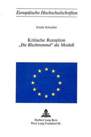 Cover of Kritische Rezeption -Die Blechtrommel- ALS Modell